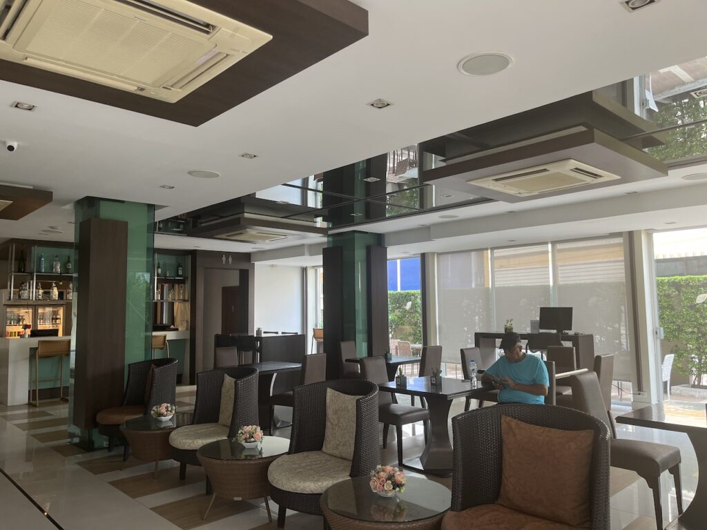 April Suites lobby
