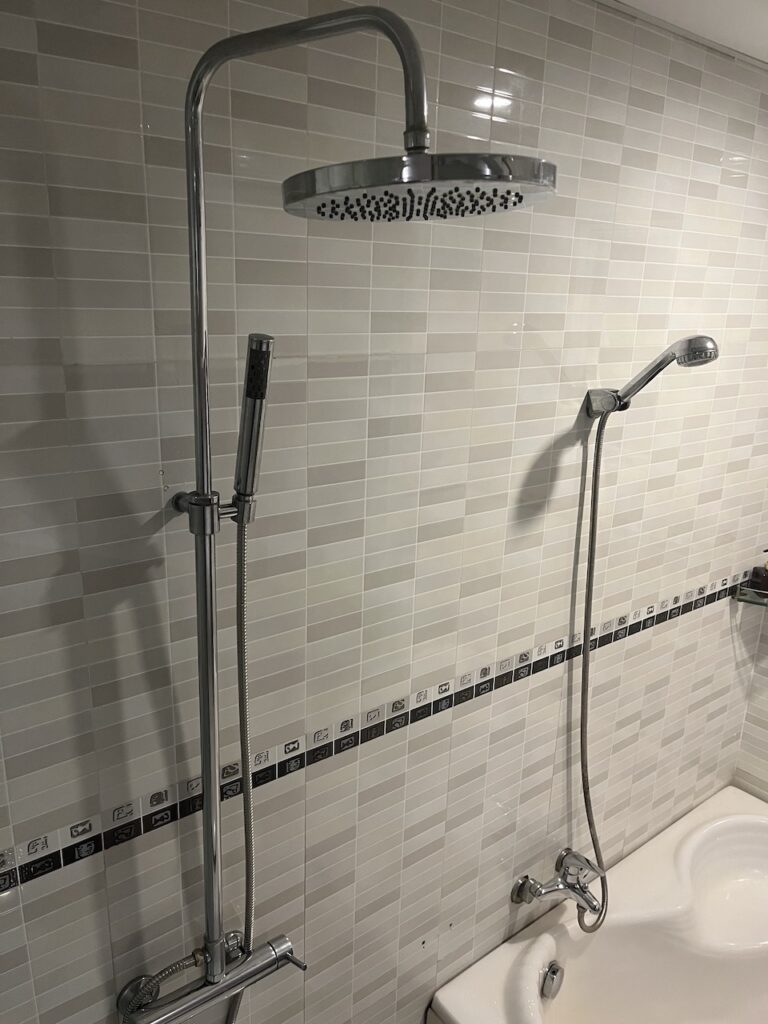 white lotus saigon shower