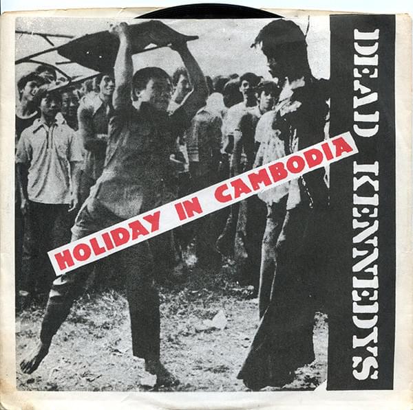 Cover image of Dead Kennedys' Holiday in Cambodia single