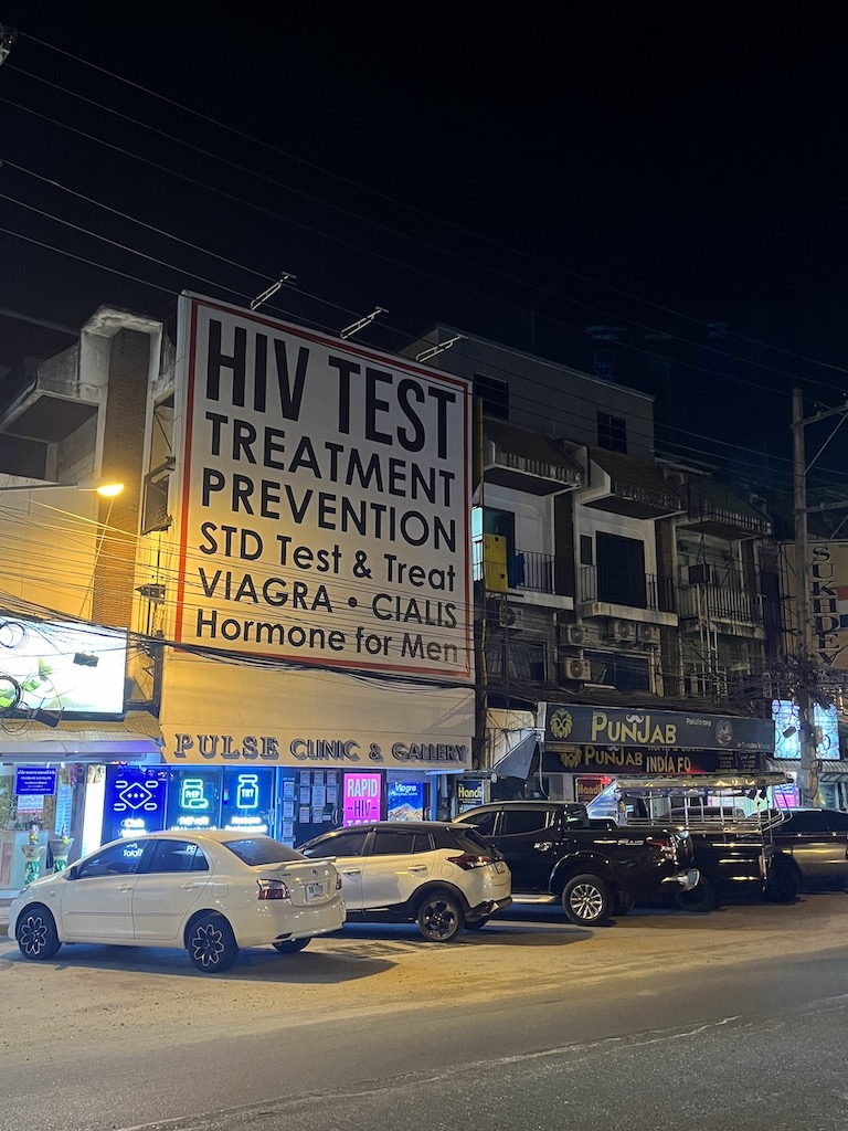 scenes from the adult entertainment industry in Pattaya Thailand