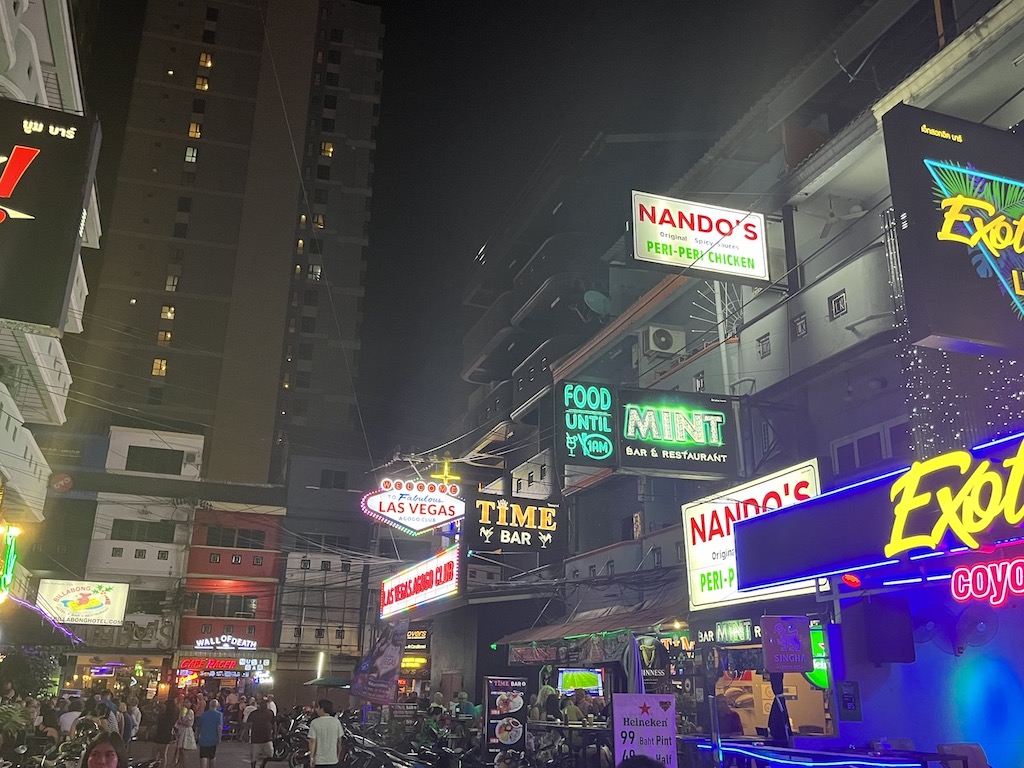 streets of pattaya