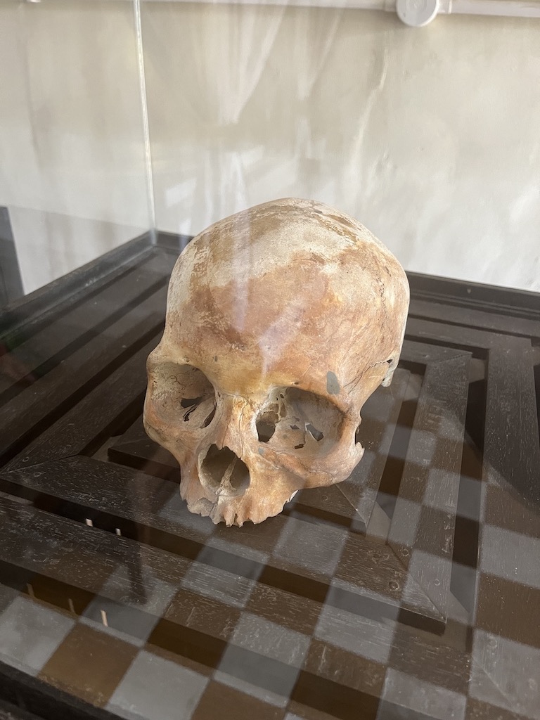 Images of the Tuol Sleng genocide museum in Phnom Penh Cambodia