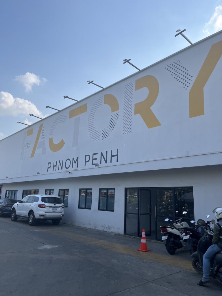 Factory co-working space in Phnom Penh Cambodia