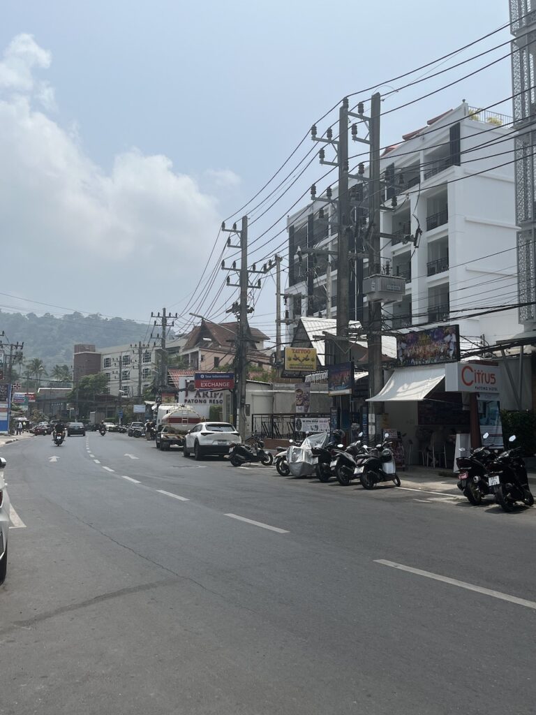 street outside citrus patong hotel