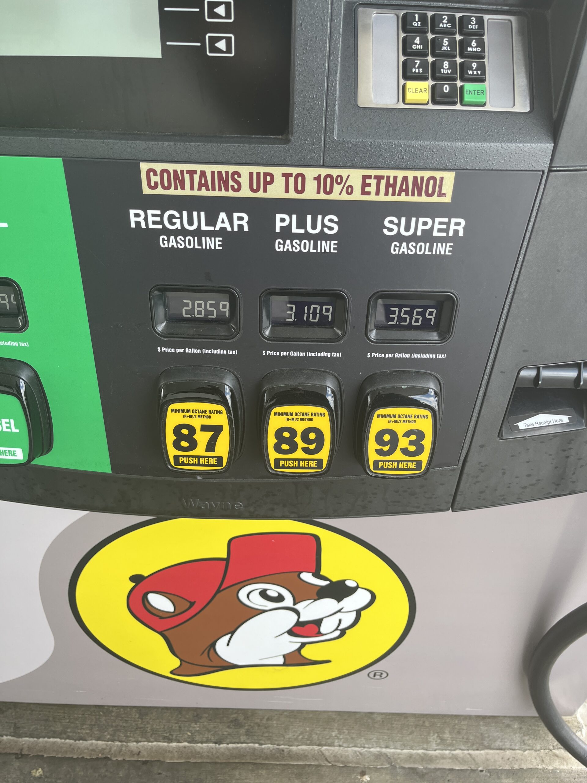 buc-ee's gas prices