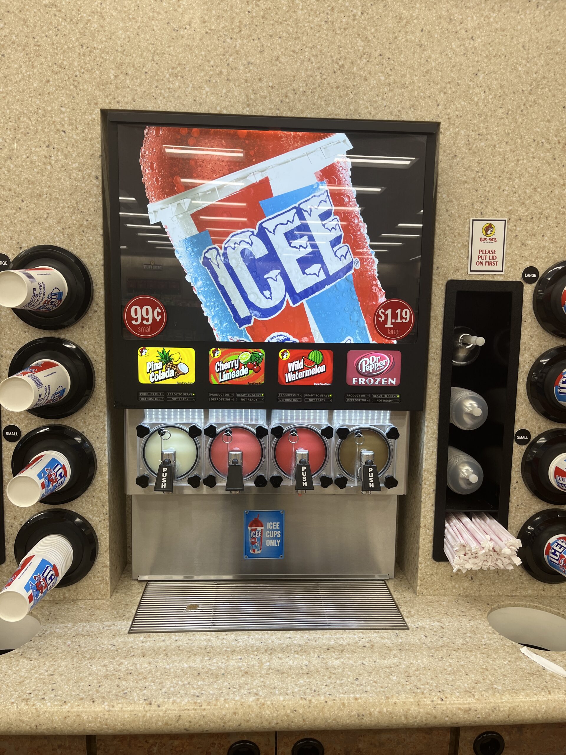 icee at buc-ee's