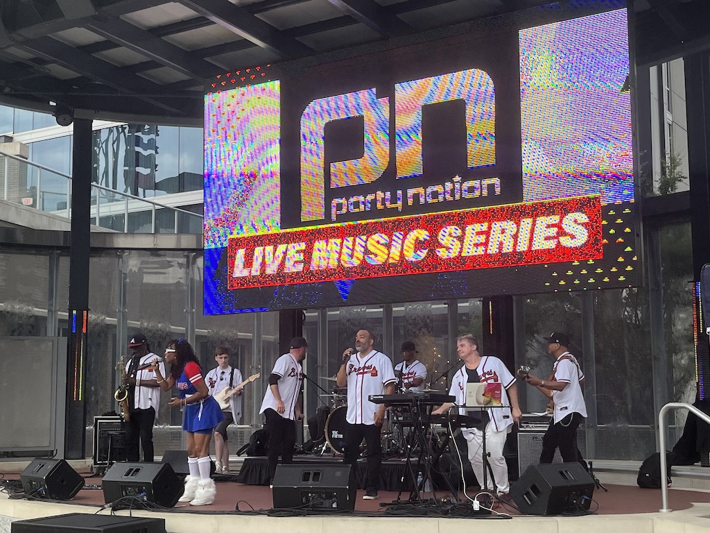 live music at truist park