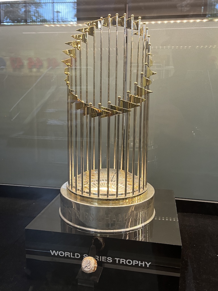 Artifacts from Atlanta Braves history on display at Truist Park