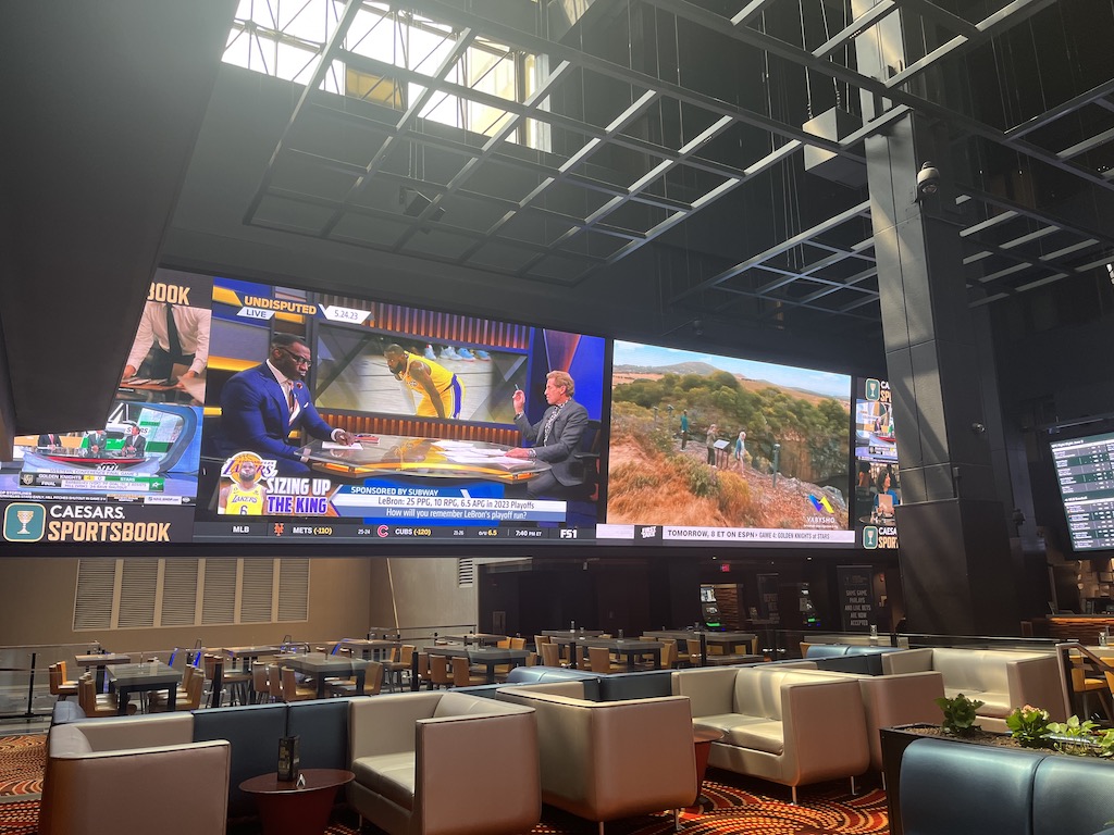 atlantic city tropicana sports book