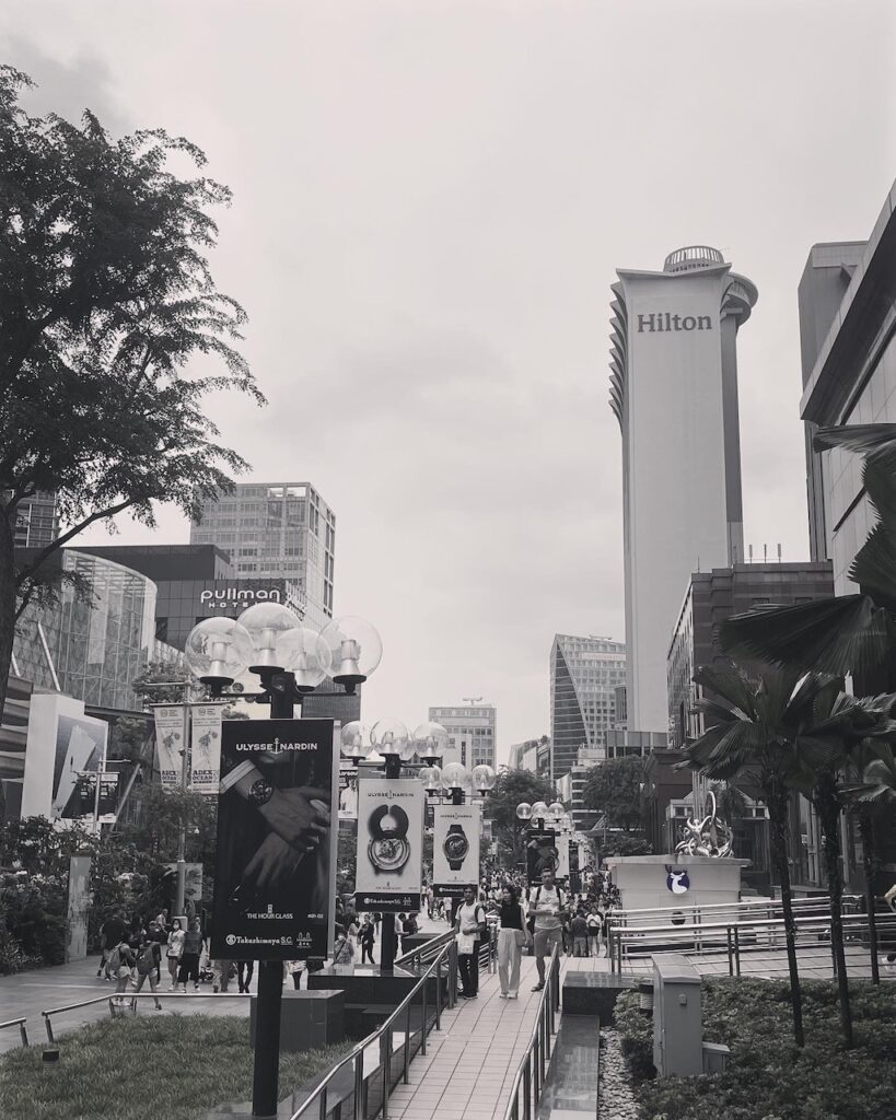 Orchard Road in Singapore