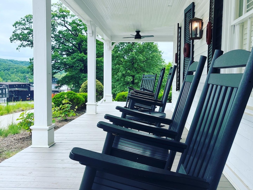 Jim beam Distillery front porch