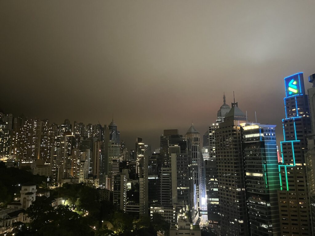 hong kong skyline