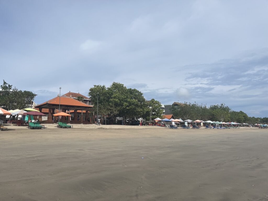 Kuta beach in Bali