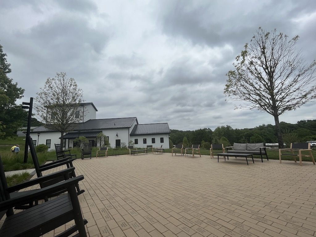 Jim beam Distillery patio