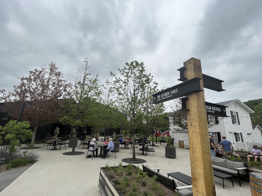 Jim beam Distillery Patio
