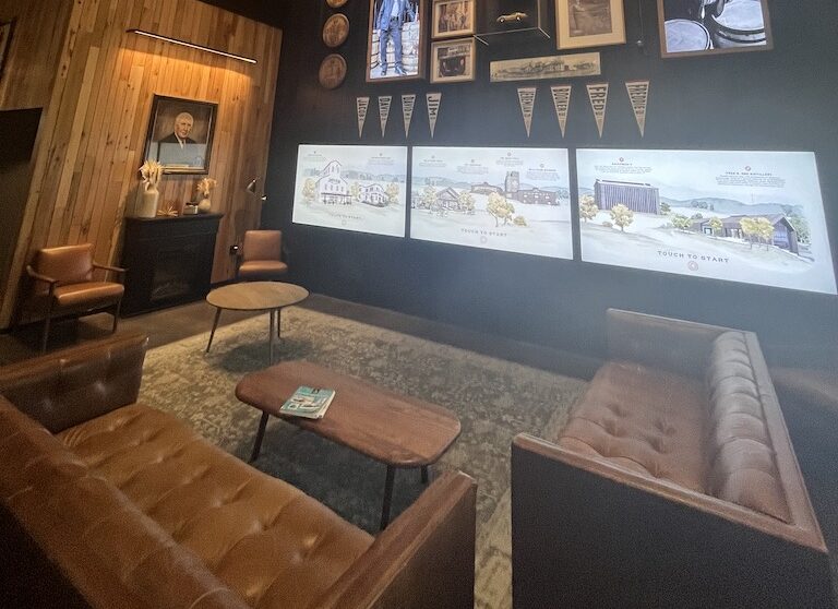 Jim beam Distillery living room