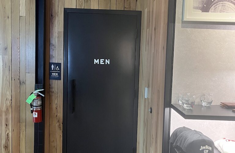 Jim beam Distillery free restrooms