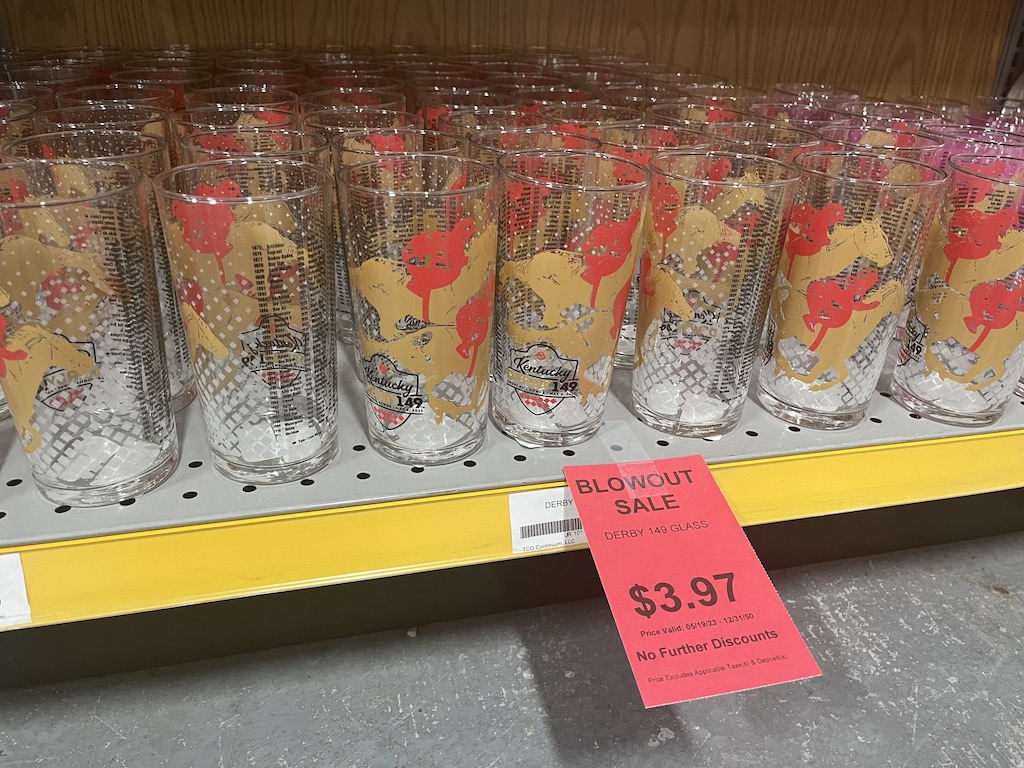 Kentucky derby glasses