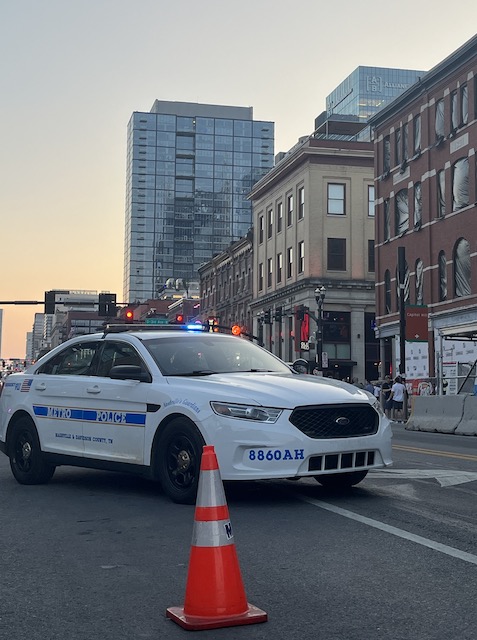Weekend in Nashville Cops