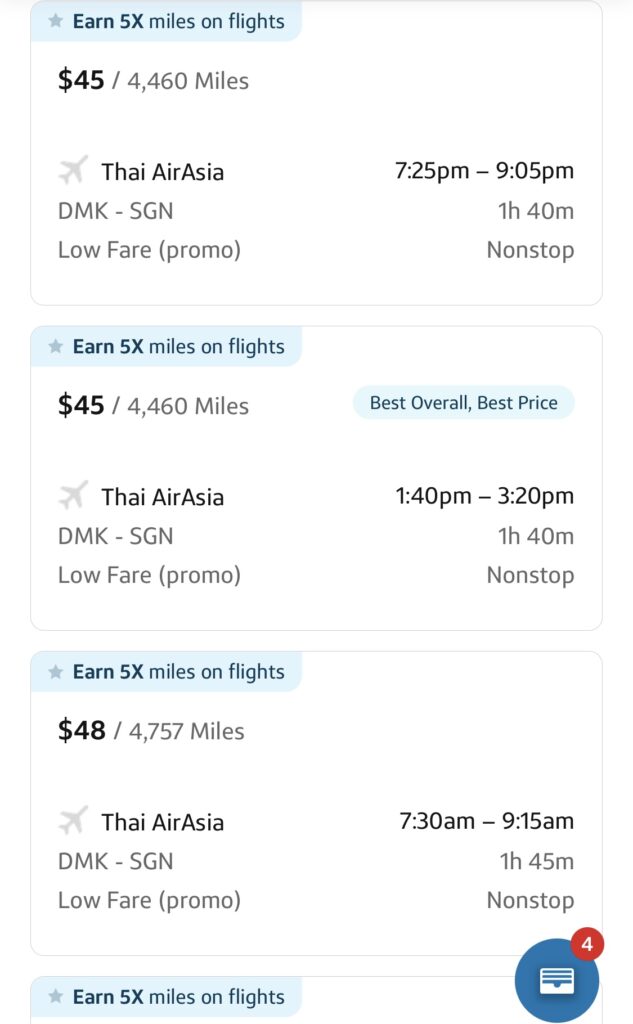Booking Asian Discount Airlines