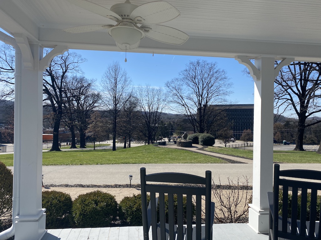 Jim beam Distillery front porch