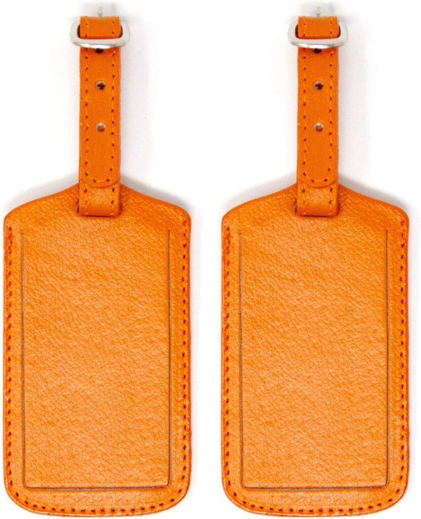 travel items: luggage tags
