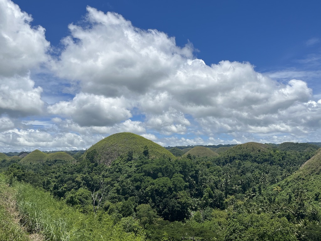 Touring the chocolate hills