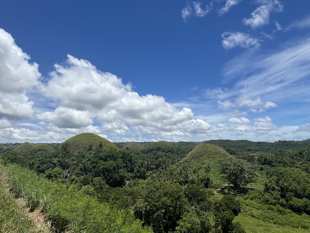 Touring the Chocolate Hills in the Philippines