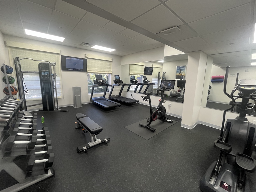 hotel dello gym